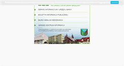 Desktop Screenshot of bip.brzeziny-gmina.pl